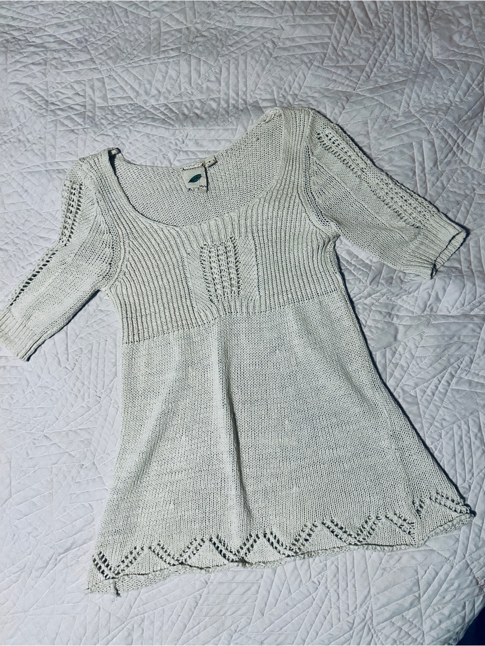 Anthropologie Nurture Brand Knit Tunic Blouse